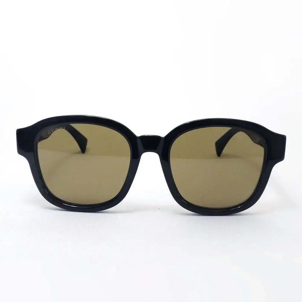 NWT Gucci GG1140SK-003-54 Black Square 54mm Sunglasses